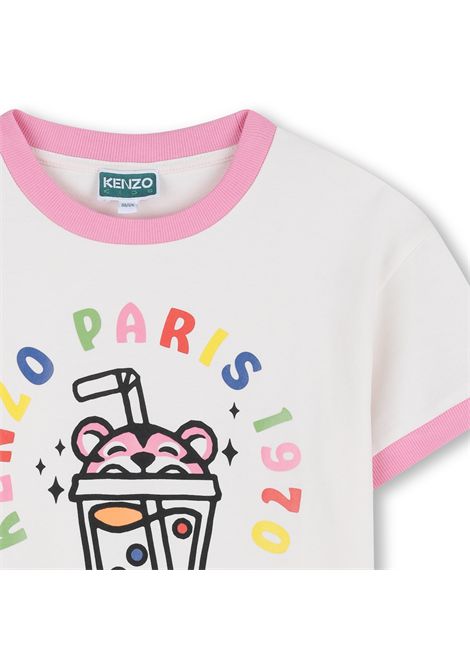 T-shirt con stampa KENZO KIDS | K61770117